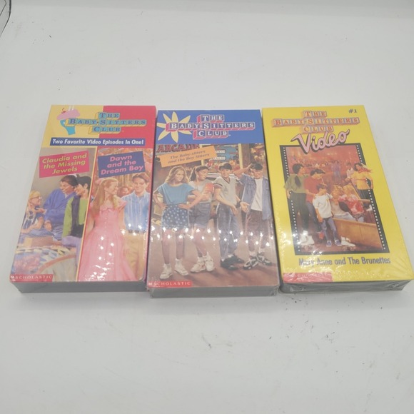 Other - Babysitters club VHS Lot Of 3 NEW SEALED‎